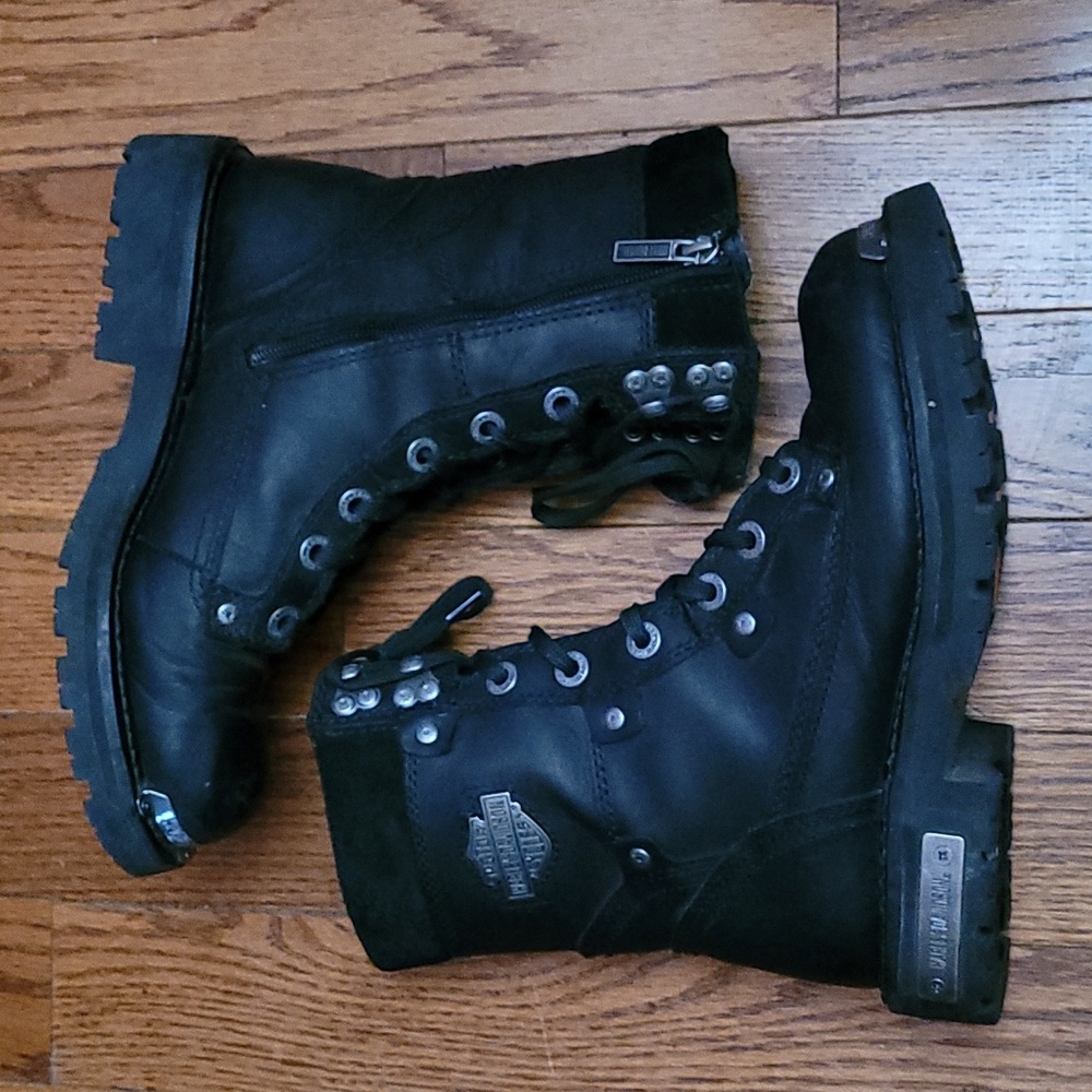 LIKE NEW HARLEY BOOTS SZ. 7 MENS